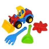 Іграшка Tigres Бульдозер Tech Truck з набором для піску 39932 – ІМ «Обжора»