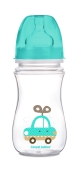 Пляшка Canpol babies 240мл Easystart з широким отвором антиколікова кольорові звірята 35/206 – ІМ «Обжора»