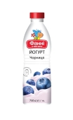 Йогурт Фанні 750г 1,0% диня-персик пляшка – ІМ «Обжора»