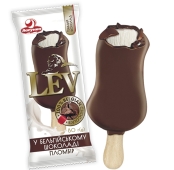 Морозиво Ласунка 80г Lev пломбір в шоколадній глазурі ескімо – ІМ «Обжора»