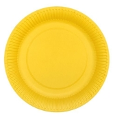 *Набір Silken 10шт тарілки картонні 180мм жовті – ІМ «Обжора»
