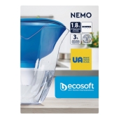 Фільтр-глечик Ecosoft 3л Nemo синій – ІМ «Обжора»