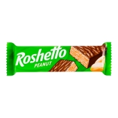 Вафельный батончик Roshen 34г Roshetto Peanut глазированный – ИМ «Обжора»