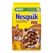 Сухий сніданок Nestle 375г Nesquik Mix з вітамінами та мінеральними речовинами – ІМ «Обжора»