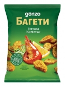 Сухарі пшеничні Gonzo 50г смак  тигрової креветки – ІМ «Обжора»