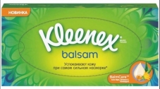 Серветки Kleenex balsam 72шт – ИМ «Обжора»