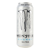 Напій енергетичний Monster 0,5л б/алк Ultra з/б – ІМ «Обжора»