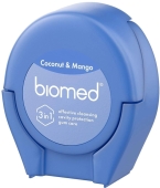 Зубна нитка Biomed 50м кокос та манго – ІМ «Обжора»
