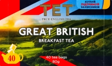 Чай Тет 40п 2г Great British Breakfast чорний – ИМ «Обжора»