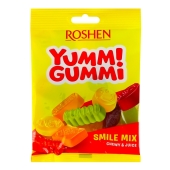 Цукерки желейні Roshen 70г Yummi Gummi Smile Mix – ІМ «Обжора»