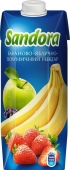 Нектар Сандора 0.5л банан-яблуко-полуниця – ИМ «Обжора»