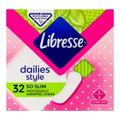 Прокладки Libresse Dailies Style 32шт щоденні – ІМ «Обжора»