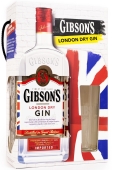 Джин Gibson`s 0,7л 37,5% London Dry + келих Новинка – ІМ «Обжора»