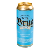 Пиво Keten Brug 0,5л 4,8% Blanche Elegant світле з/б – ІМ «Обжора»