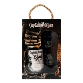 Алк. напій Ромовий Captain Morgan Spiced Black 1л 40% + 2 чарки Набiр – ІМ «Обжора»
