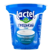 Йогурт Лактель 230г 7% Грецький стиль – ІМ «Обжора»