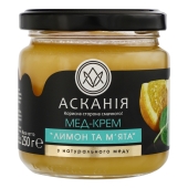 Мед-крем Асканія 250г лимон та м`ята ск/б твіст – ІМ «Обжора»