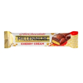 Батончик Millennium 27г молочний пористий з вишнев. начинк. Cherry Cream Air Chocolate – ІМ «Обжора»