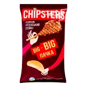 Чіпси Chipsters 180г зі смаком Техаський Стейк – ІМ «Обжора»