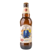 Пиво Перша Приватна Броварня 0,5л 5,2% 20 років Ювілейний сорт світле – ІМ «Обжора»