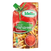Кетчуп Idelia 250г лагідний д/п – ІМ «Обжора»