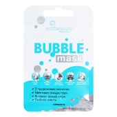 Маска д/обличчя VIA Beauty 10г з гіалуроновою кислотою Bubble Mask – ИМ «Обжора»
