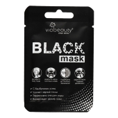 Маска д/обличчя VIA Beauty 10мл Black Mask з бамбуковим вугіллям – ИМ «Обжора»