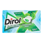 Жувальна гумка Dirol X-Fresh 19,5г свіжість м`яти б/цукру – ИМ «Обжора»