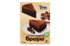 Торт Тарта Брауні 190г з молочним шоколадом – ИМ «Обжора»