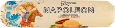 Печиво Grona 240г сендвіч Napoleon Huzelnut-cream – ІМ «Обжора»
