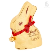Шоколад Lindt 50г Gold Bunny молочний – ИМ «Обжора»