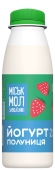 Йогурт Міськмол 300г 2,5% полуниця п/пляш – ІМ «Обжора»
