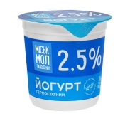 Йогурт Міськмол 300г 2.5% стакан – ІМ «Обжора»