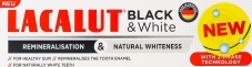 Зубна паста Lacalut 75мл black&white  remineralisation& natural whiteness – ИМ «Обжора»