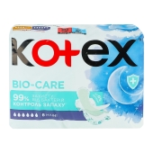 Прокладки Kotex Bio-care захист від бакт. нічні 6шт – ІМ «Обжора»