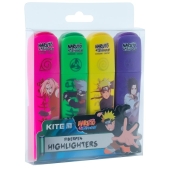 Набір Kite маркерів Highlighter 4кольори Naruto – ІМ «Обжора»