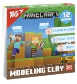 Пластилін YES 12кольорів 240г Minecraft – ІМ «Обжора»