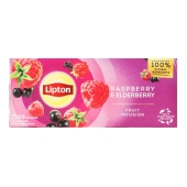 Чай Lipton 1,6г*20пак фруктовий Raspberry&Elderberry – ІМ «Обжора»