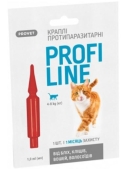 Каплі д/котів Provet Profiline 4-8кг 1піпетка 1,0мл протипаразитарні – ІМ «Обжора»