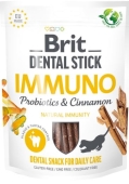 Ласощі д/собак Brit Dental Stick Immuno д/імунітету пробіотики і кориця 7шт 251г – ІМ «Обжора»