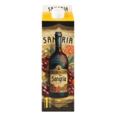 Напій винний Salute 1л 6-6,9% Sangria біле н/солодке т/пак – ІМ «Обжора»