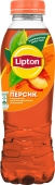 Холодный Чай Липтон (Lipton) холодный черный с персиком 0,5 л. – ИМ «Обжора»