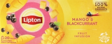 Чай Lipton 1,6г*20пак фруктовий Mango&Blackcurrant – ІМ «Обжора»