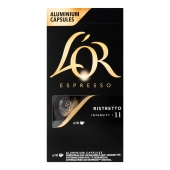 Кава L`or 52г Ristretto intensity espresso натуральна мелена в капсулах – ІМ «Обжора»