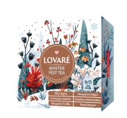 Набір чаю Lovare 157,5г Fest tea set 90пак – ІМ «Обжора»