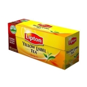 Чай Lipton, Yellow Label, 25 пакетиков – ИМ «Обжора»
