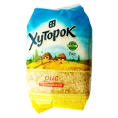 Рис "Хуторок" пропаренный (Козак), 1 кг – ИМ «Обжора»