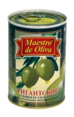 Оливки Маэстро де олива (Maestro de Oliva) гигантские 420 гр. без косточки – ИМ «Обжора»