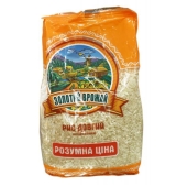 Рис длинный шлифованный  "Золотой урожай",  700 г (ГЦ) – ИМ «Обжора»