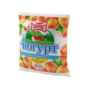 Йогурт Злагода Персик 1,5% 450 г – ИМ «Обжора»
